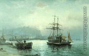 Scarborough Harbour - William A. Thornley or Thornbery