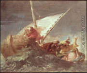 Christ on the Lake of Tiberias - Giovanni Domenico Tiepolo