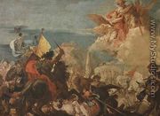 Battle Scene - Giovanni Domenico Tiepolo