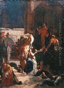 Healing of a Sick Man at the Pool of Bethesda, c.1718-20 - Giovanni Domenico Tiepolo