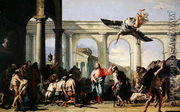 Jesus Healing the Paralytic at the Pool of Bethesda, c.1759 - Giovanni Domenico Tiepolo