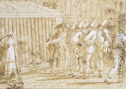The Lions Cage, c.1800 - Giovanni Domenico Tiepolo