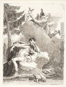 Mercury Appears to Aeneas in a Dream, c.1770 - Giovanni Domenico Tiepolo