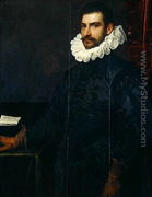 Portrait of a Young Man - Domenico Tintoretto (Robusti)