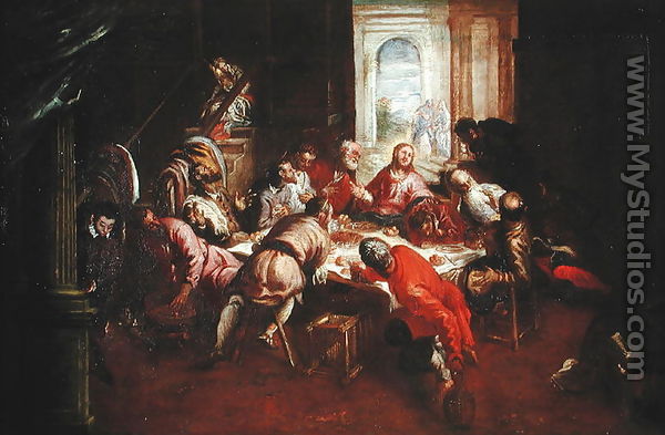 The Last Supper 2 - Jacopo Tintoretto (Robusti)