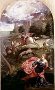 St.George and the Dragon - Jacopo Tintoretto (Robusti)