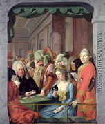 Masked Personalities of the Kassel Court - Johann Heinrich The Elder Tischbein