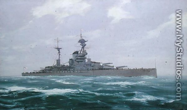HMS Resolution, 1923 - Duff Tollemache