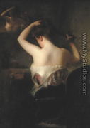 Woman Arranging her Hair, 1903 - Etienne Tournes