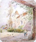 The House of Armande Bejart 1642-1700 in Meudon, c.1906 2 - Henri Toussaint