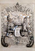 In the Soup, illustration for the cover of Punch magazine - Frederick Henry Townsend