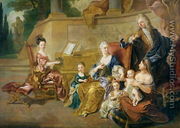 The Franqueville Family, 1711 2 - Francois de Troy