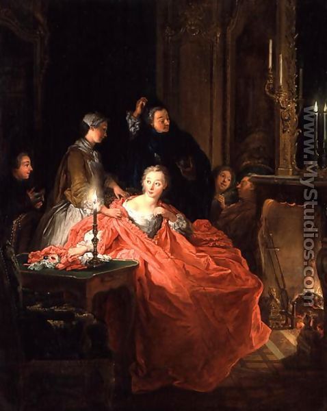 Apres le Bal, 1735 - Jean François de Troy