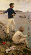 Fisher Boys, Falmouth, 1885 - Henry Scott Tuke