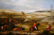 The Berkeley Hunt, 1842- The Chase - Francis Calcraft Turner