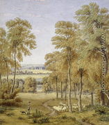 Oxford from Hinksey Ferry, 1852 - William (Turner of Oxford) Turner