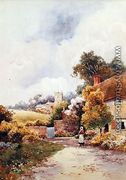 A Country Cottage and Church - F.H. Tyndale