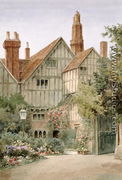 An Old Manor House and Garden - Thomas Nicholson Tyndale