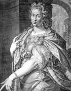 Flavia Domicilla wife of Vespasian - Aegidius Sadeler or Saedeler