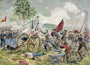 Picketts Charge, Battle of Gettysburg in 1863  - Charles Prosper Sainton
