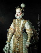 Anne of Austria 1549-80 Queen of Spain, c.1571 - Alonso Sanchez Coello