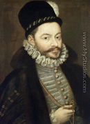 Portrait of Antonio Perez 1539-1611, Secretary of Felipe II - Alonso Sanchez Coello