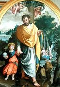 St. Joseph leading the infant Christ - Juan Sanchez Cotan