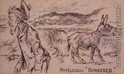 Hopelessly Bunkered, illustration from Graphic magazine, pub. c.1870  - Henry Sandercock