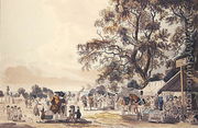 The Encampment in Hyde Park, 1780 - Paul Sandby