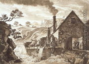 The Iron Forge between Dolgelli and Barmouth in Merionethshire, published 1776 - Paul Sandby