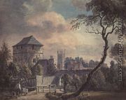 Magdalen Tower, Oxford - Paul Sandby