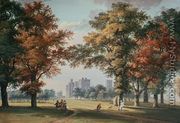 Windsor Castle, a South-East View from Mother Dods Hill in the Home Park - Paul Sandby