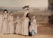 Daughters of the Earl Waldegrave - Paul Sandby
