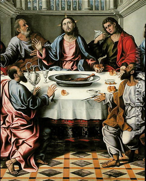 The Last Supper 2 - Girolamo da Santacroce