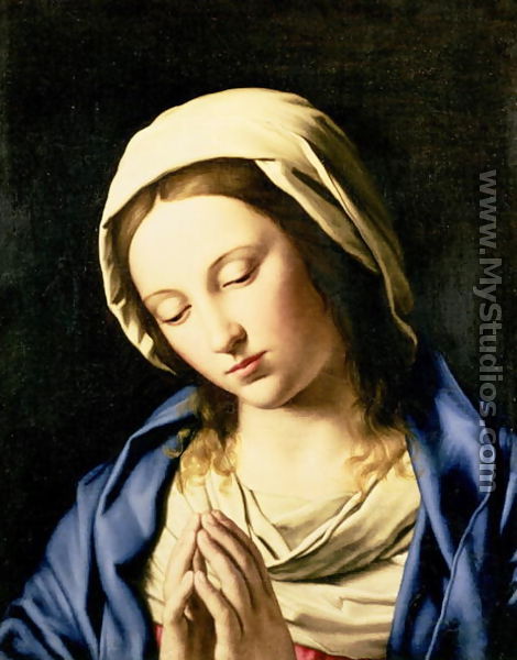 Madonna at Prayer - Francesco de