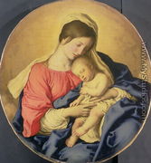 The Virgin and Child, c.1640-85 - Francesco de' Rossi (see Sassoferrato)