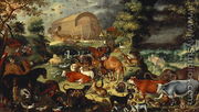 The Animals Entering the Ark - Jacob II Savery
