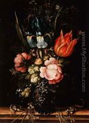 A Still Life of Roses, Tulips and other Flowers, 1623 - Roelandt Jacobsz Savery