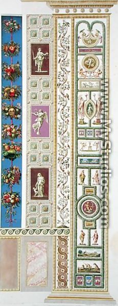Panel from the Raphael Loggia at the Vatican, from Delle Loggie di Rafaele nel Vaticano, engraved by Giovanni Ottaviani c.1735-1808, published c.1772-77 5 - (after) Savorelli, G. & Camporesi, P.