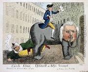 Carlo Khan Detrond or Billys Triumph, London, 24th March, 1784 - James Sayers