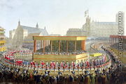 Coronation Procession of George IV, 1821 - George the Elder Scharf