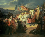 Charlemagne 742-814 Received at Paderborn Under the Rule of Witikind in 785 - Ary Scheffer