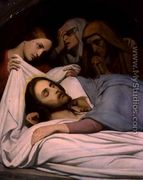 Christ and the Maries The Entombment 1854 - Ary Scheffer