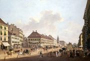 Vienna, the promenade, 1824 - Franz Scheyerer
