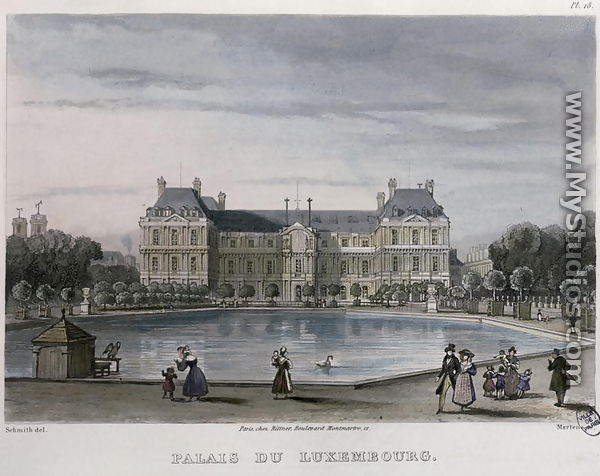 The Luxembourg Palace, 1832 - (after) Schmidt, Bernhard