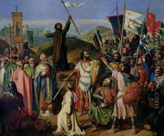 Procession of Crusaders around Jerusalem, 14th July 1099, 1841 - Jean-Victor Schnetz