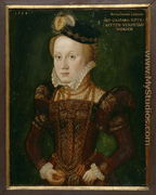 Portrait of Anna Jacoba Loesch, married to Nothafft, 1568 - Hans, the Younger Schoepfer or Schopfer