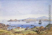 Corfu from the Island of Vido, c.1845 - Joseph Schranz