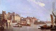 View downstream from Westminster Bridge, c.1774 - Samuel Scott