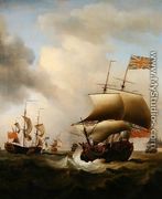 Shipping in a Choppy Sea, 1753 - Samuel Scott